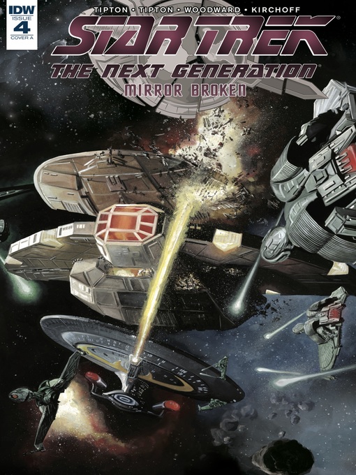 Cover image for Star Trek: The Next Generation: Mirror Broken (2017), Issue 4
